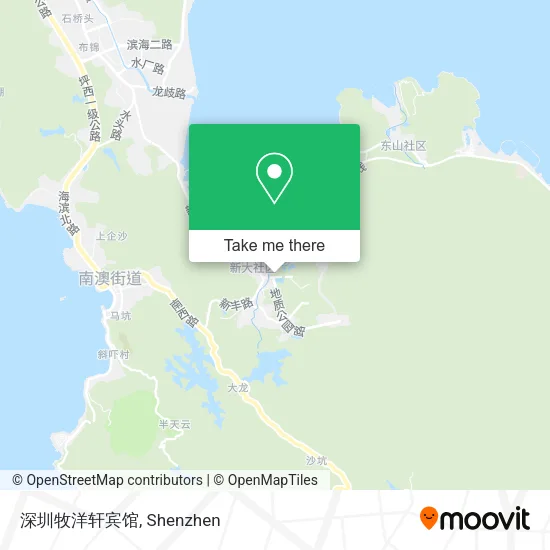深圳牧洋轩宾馆 map