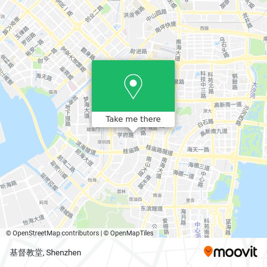 基督教堂 map