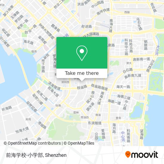 前海学校-小学部 map