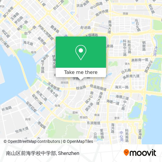 南山区前海学校中学部 map