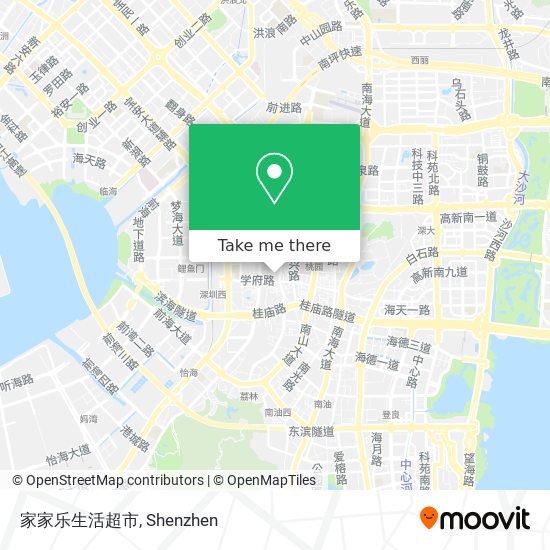 家家乐生活超市 map