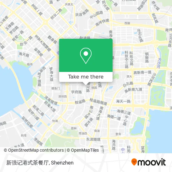 新强记港式茶餐厅 map