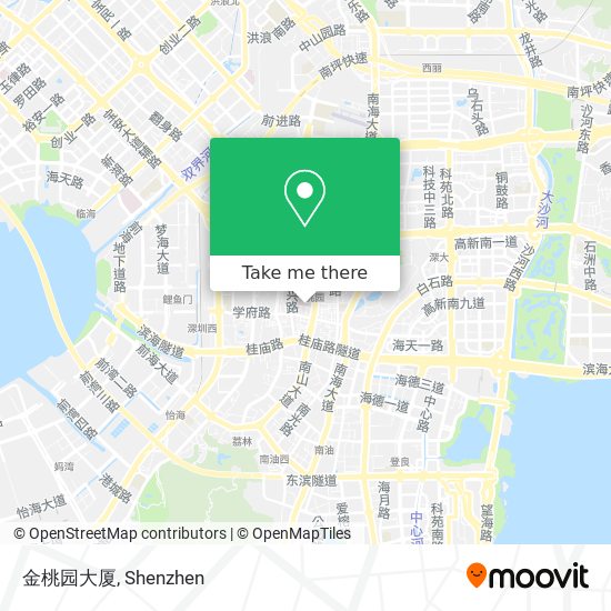 金桃园大厦 map