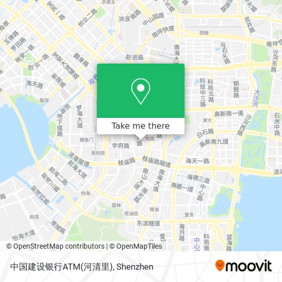 中国建设银行ATM(河清里) map