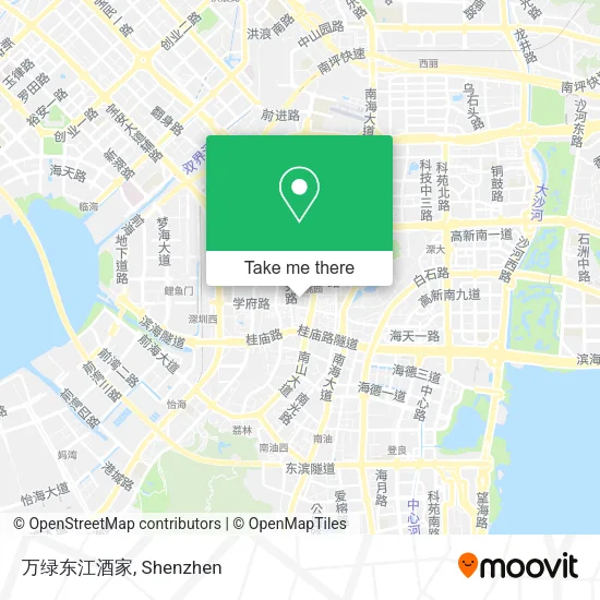 万绿东江酒家 map