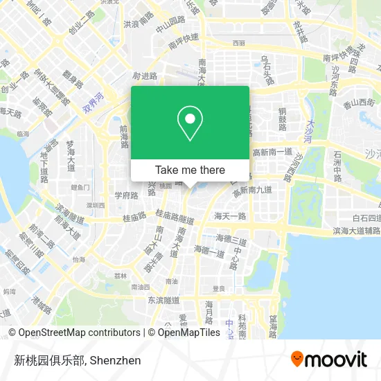 新桃园俱乐部 map