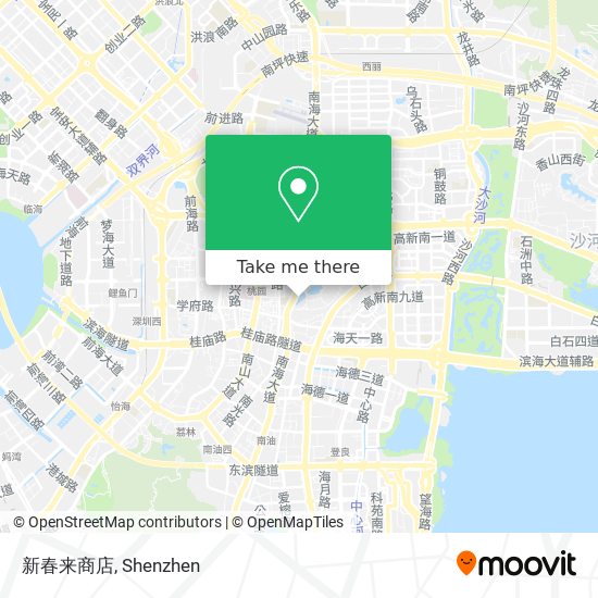 新春来商店 map