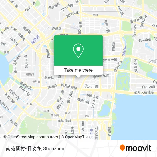 南苑新村-旧改办 map