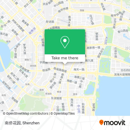 南侨花园 map