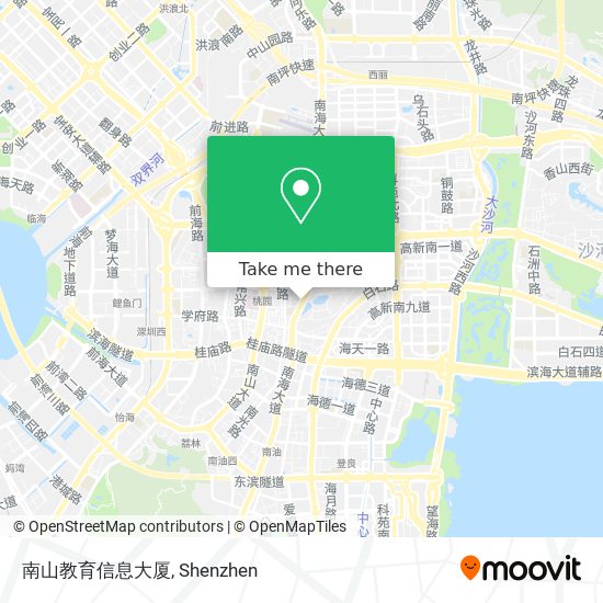 南山教育信息大厦 map