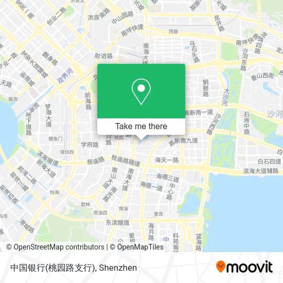 中国银行(桃园路支行) map