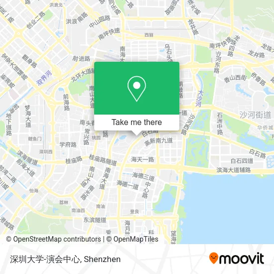 深圳大学-演会中心 map