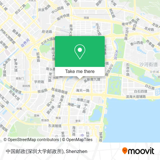 中国邮政(深圳大学邮政所) map