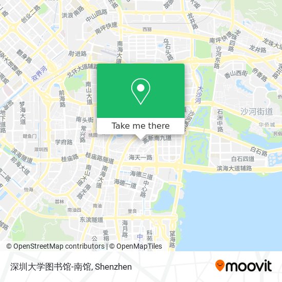 深圳大学图书馆-南馆 map