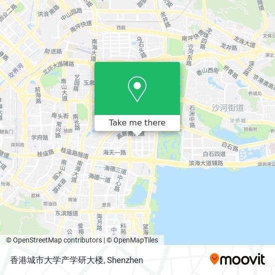 香港城市大学产学研大楼 map