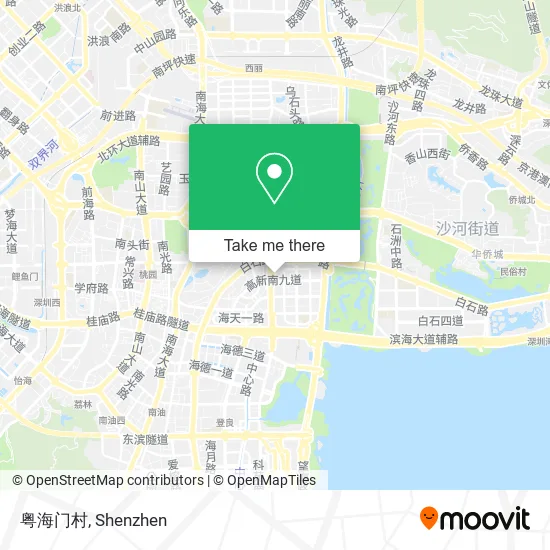 粤海门村 map