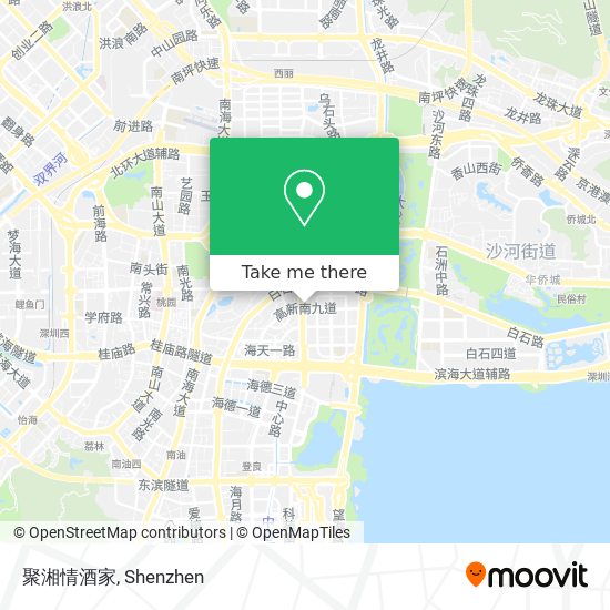 聚湘情酒家 map