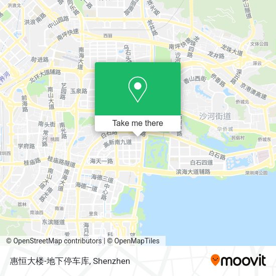 惠恒大楼-地下停车库 map