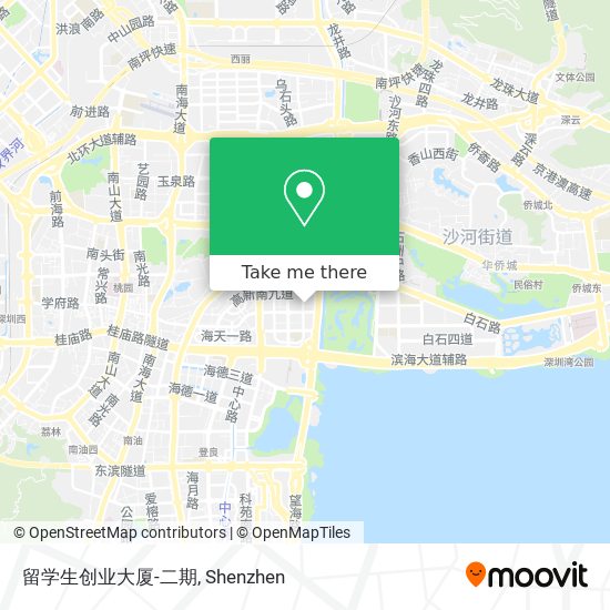 留学生创业大厦-二期 map