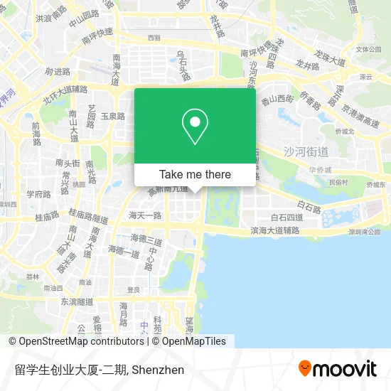 留学生创业大厦-二期 map
