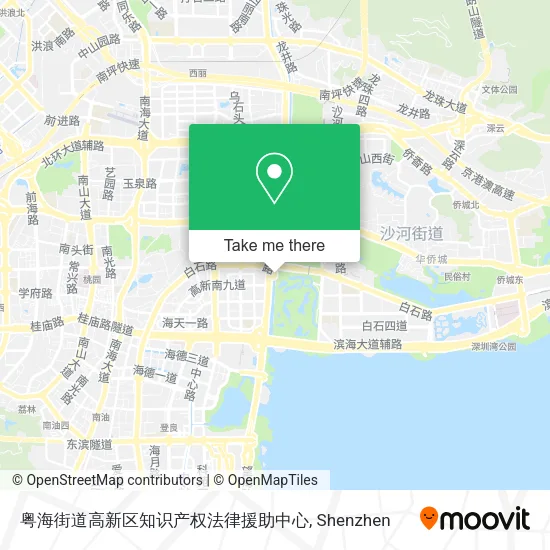 粤海街道高新区知识产权法律援助中心 map