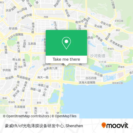 豪威tft/cf光电薄膜设备研发中心 map