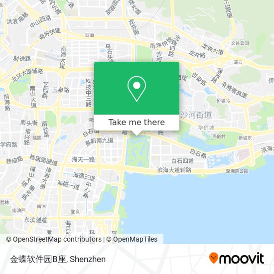 金蝶软件园B座 map