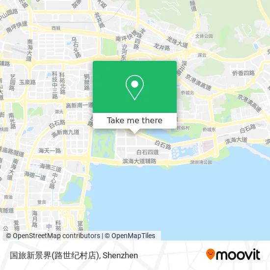 国旅新景界(路世纪村店) map