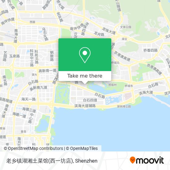 老乡镇湖湘土菜馆(西一坊店) map