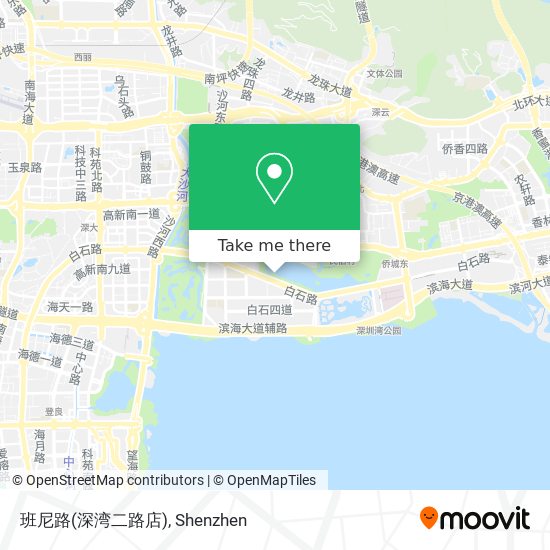 班尼路(深湾二路店) map
