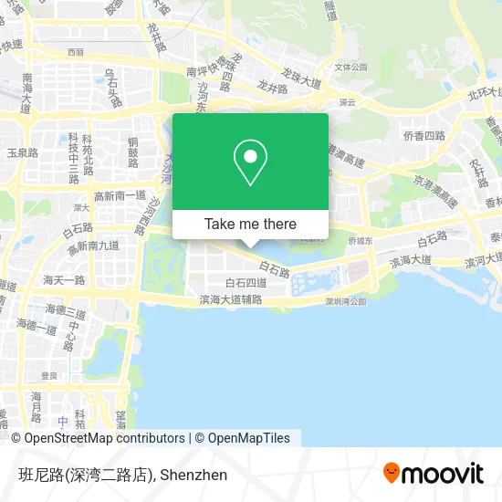 班尼路(深湾二路店) map