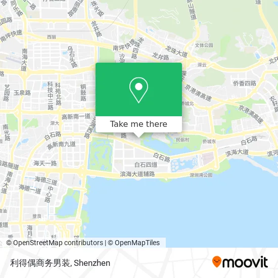 利得偶商务男装 map