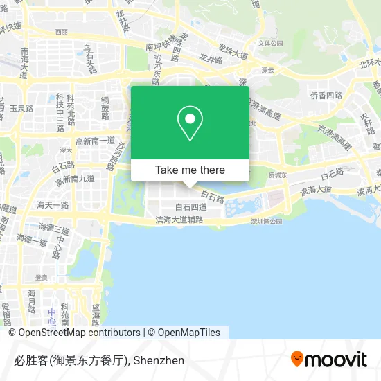 必胜客(御景东方餐厅) map