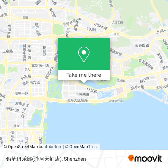 铅笔俱乐部(沙河天虹店) map