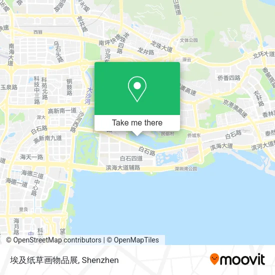 埃及纸草画物品展 map