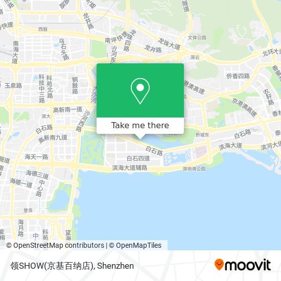领SHOW(京基百纳店) map