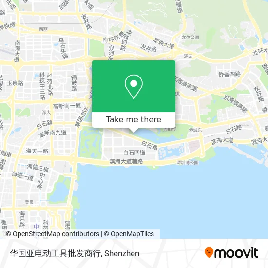 华国亚电动工具批发商行 map