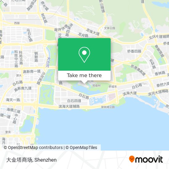 大金塔商场 map