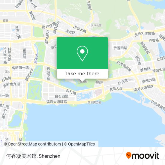 何香凝美术馆 map