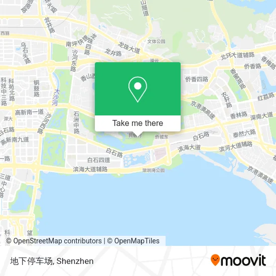 地下停车场 map