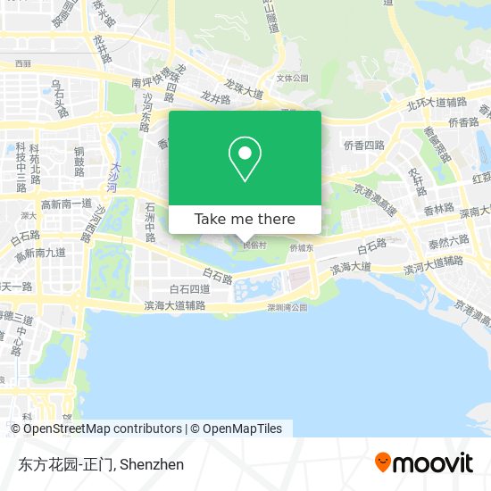 东方花园-正门 map