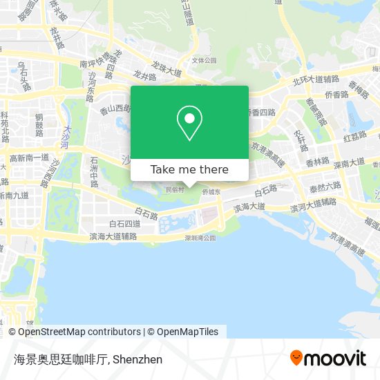 海景奥思廷咖啡厅 map