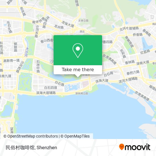 民俗村咖啡馆 map