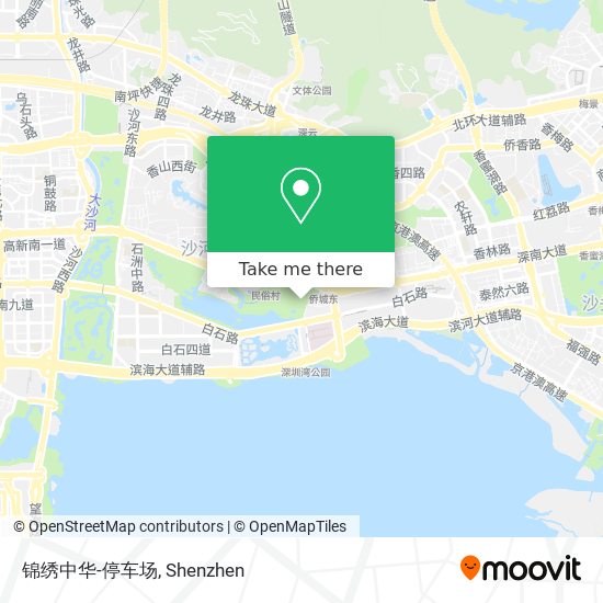 锦绣中华-停车场 map