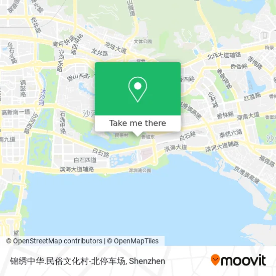 锦绣中华.民俗文化村-北停车场 map