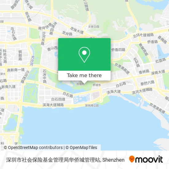 深圳市社会保险基金管理局华侨城管理站 map