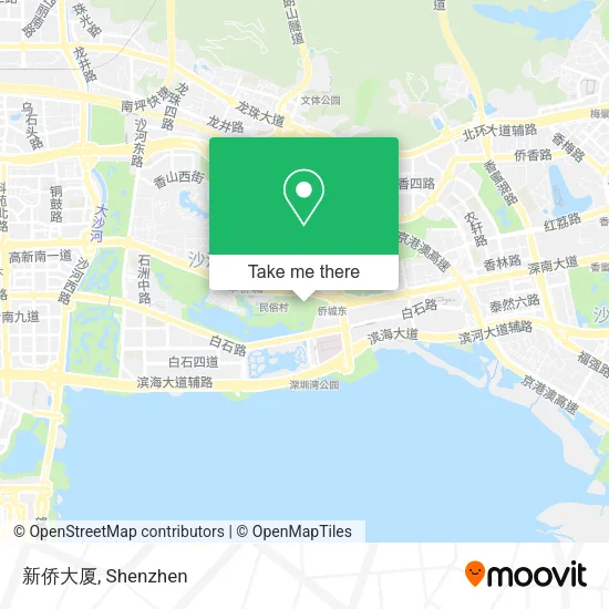 新侨大厦 map