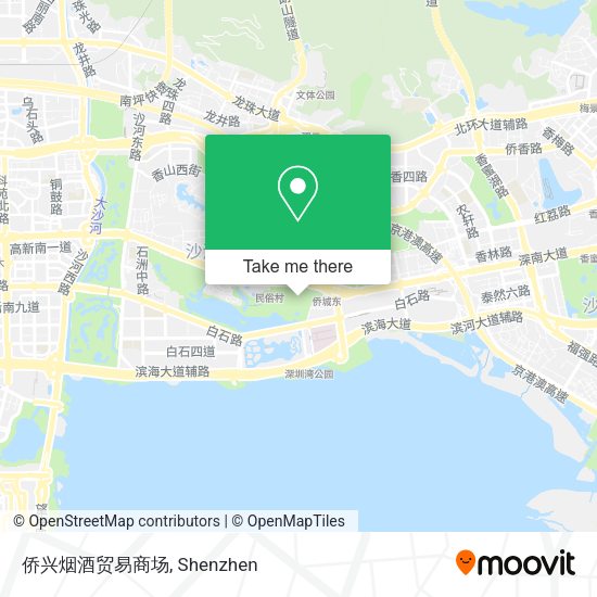 侨兴烟酒贸易商场 map