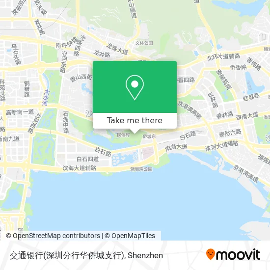 交通银行(深圳分行华侨城支行) map