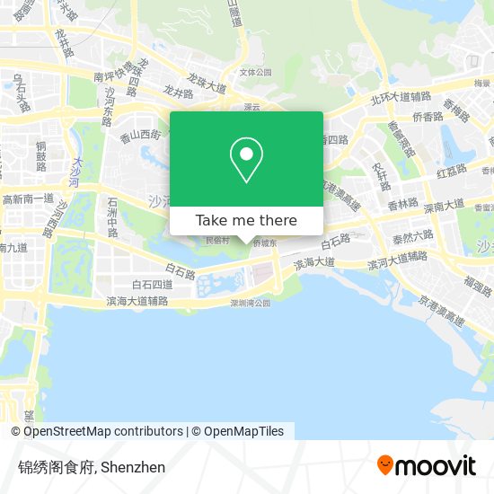 锦绣阁食府 map